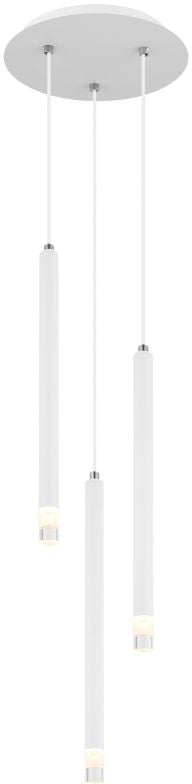 Globo Lighting Ryan závesné svietidlo 3x4 W biela 15629W-3