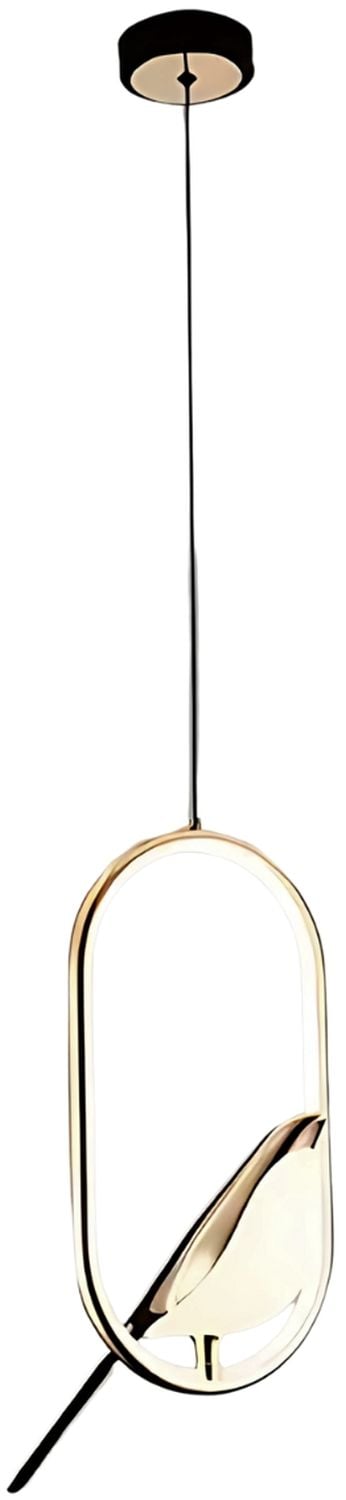 Abigali Bird závesné svietidlo 1x18 W zlatá LWPB-OW