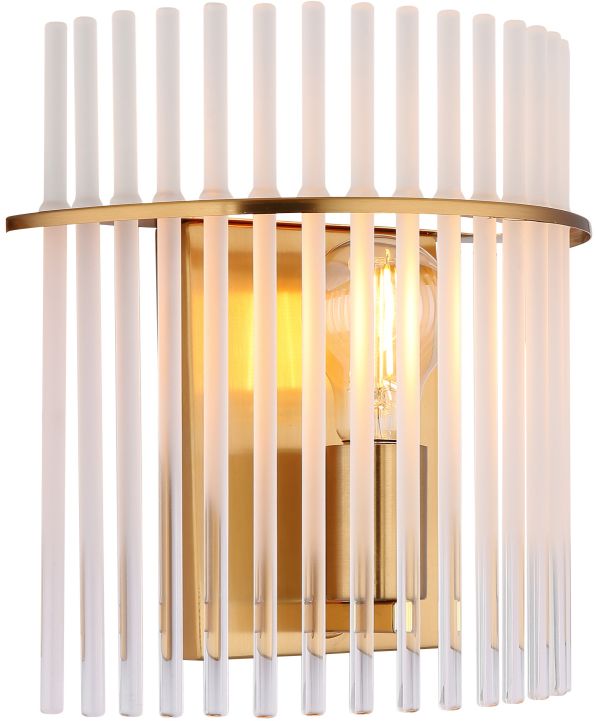 Globo Lighting Gorley nástenná lampa 1x60 W zlatá 15698WM