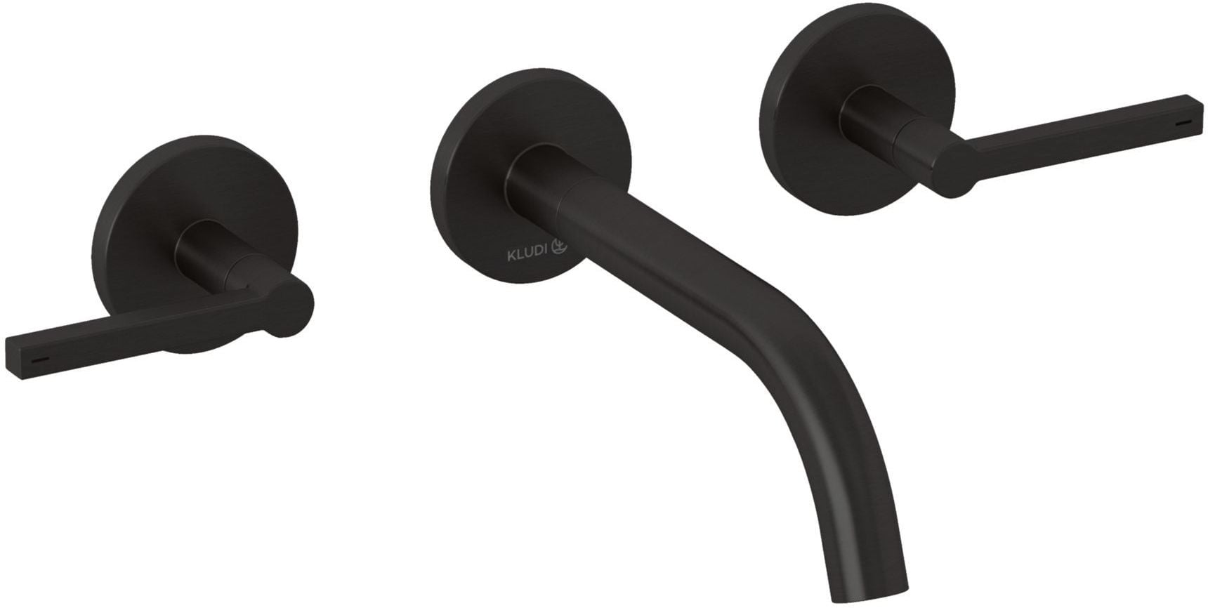 Kludi Nova Fonte Puristic umývadlová batéria podomietková čierna 20144N215