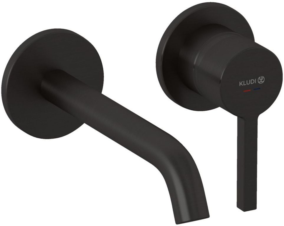 Kludi Nova Fonte Pura umývadlová batéria podomietková čierna 20244N215