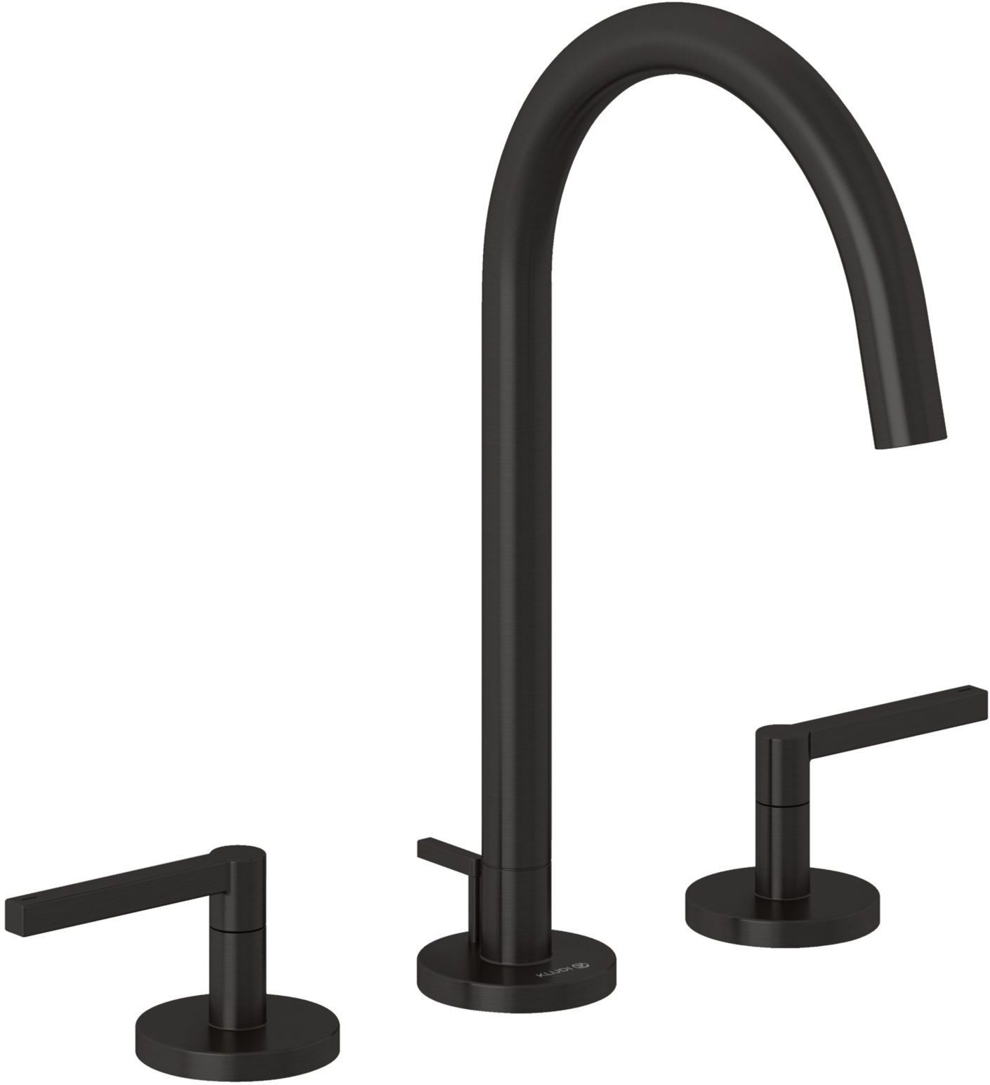 Kludi Nova Fonte Puristic umývadlová batéria stojanková čierna 20143N215