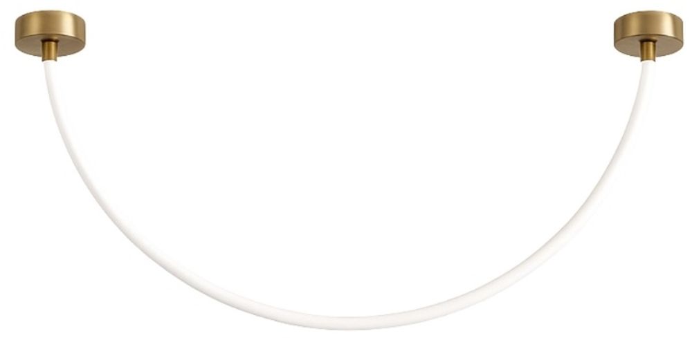 Abigali Skyline závesné svietidlo 1x20 W zlatá LWSL-WW-1M