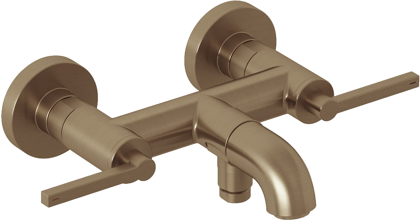 Kludi Nova Fonte Puristic vaňová/sprchová batéria nástenná || 20540N115