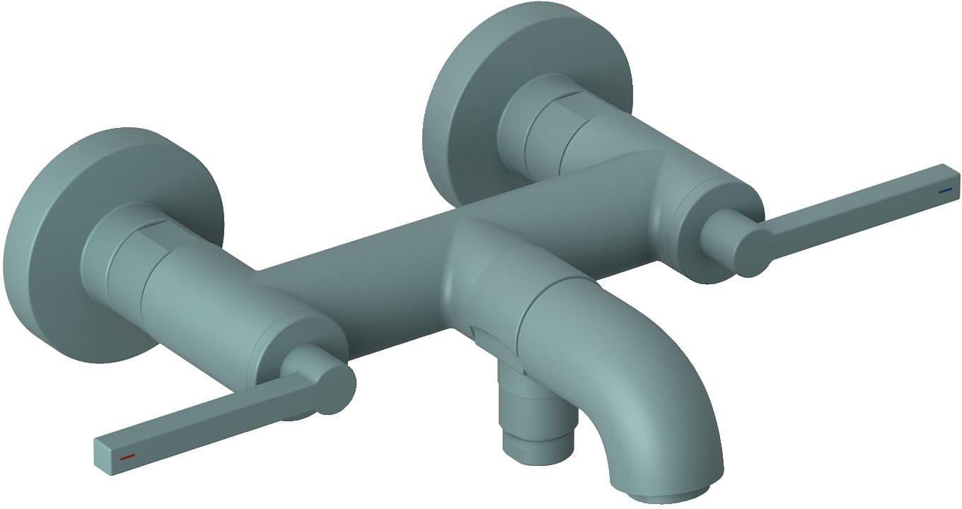 Kludi Nova Fonte Puristic vaňová/sprchová batéria nástenná || 20540O315