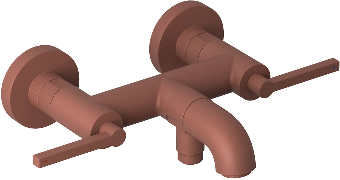 Kludi Nova Fonte Puristic vaňová/sprchová batéria nástenná || 20540O515