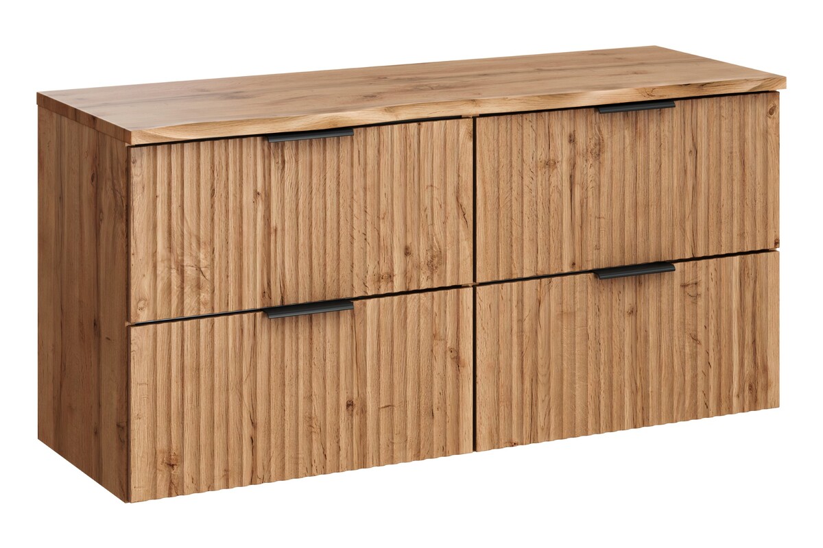 Súprava skrinka Comad Adel Oak ADEL OAK 82-60-B-2S, doska na skrinku Comad Nature Wotan NATURE WOTAN 89-120-46 M