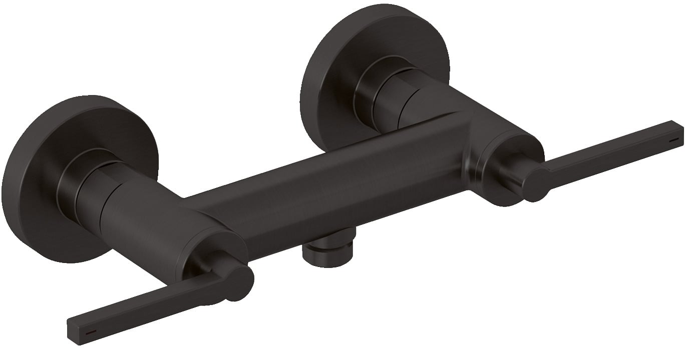 Kludi Nova Fonte Puristic sprchová batéria nástenná čierna 20710N215