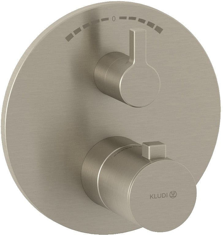 Kludi Nova Fonte Puristic vaňová/sprchová batéria podomietková s termostatom || 20810N515