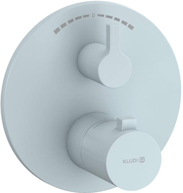 Kludi Nova Fonte Puristic vaňová/sprchová batéria podomietková s termostatom || 20810O415