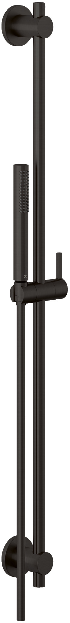 Kludi Nova Fonte Puristic sprchová súprava nástenná čierna 20840N2-15