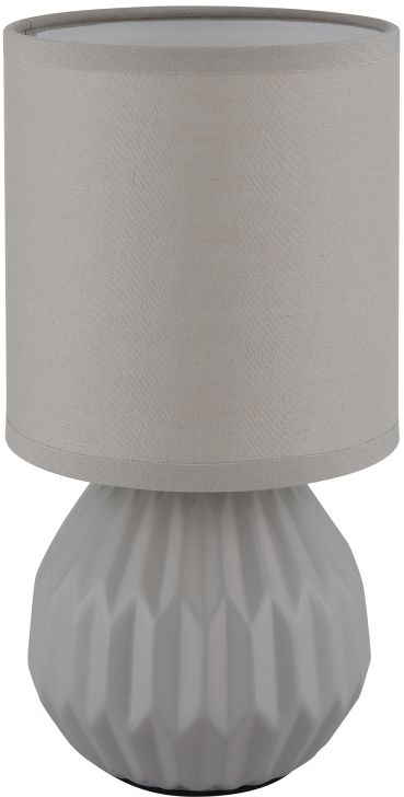 Globo Lighting Sylas stolová lampa 1x40 W sivá 21730G