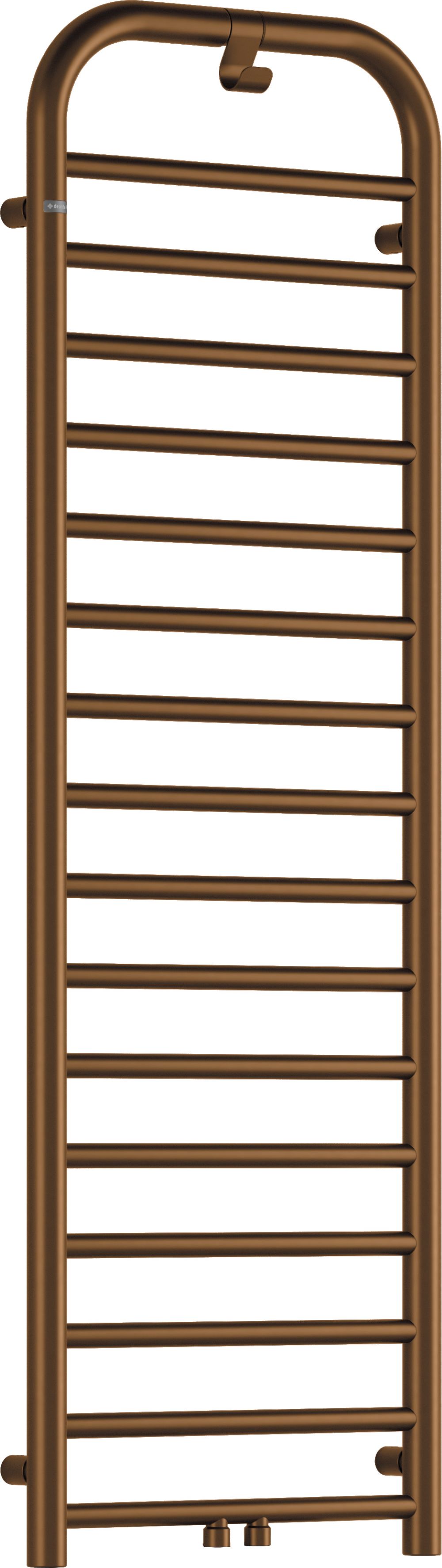 Deante Silia kúpeľňový radiátor rebríkový 157x50 cm béžová/hnedá AGICG51