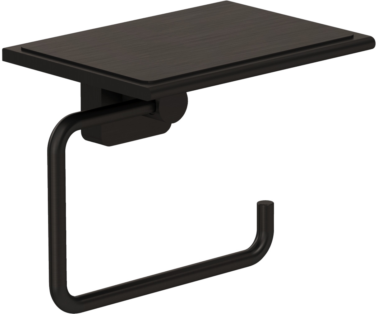 Kludi Vela S držiak na toaletný papier čierna 25971N2