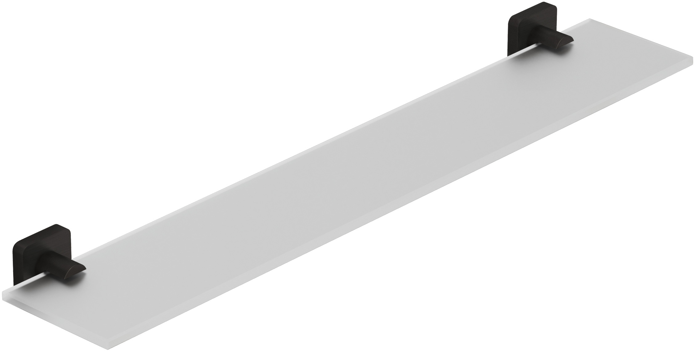 Kludi Vela S kúpeľňová polica 60 cm čierna 25973N2