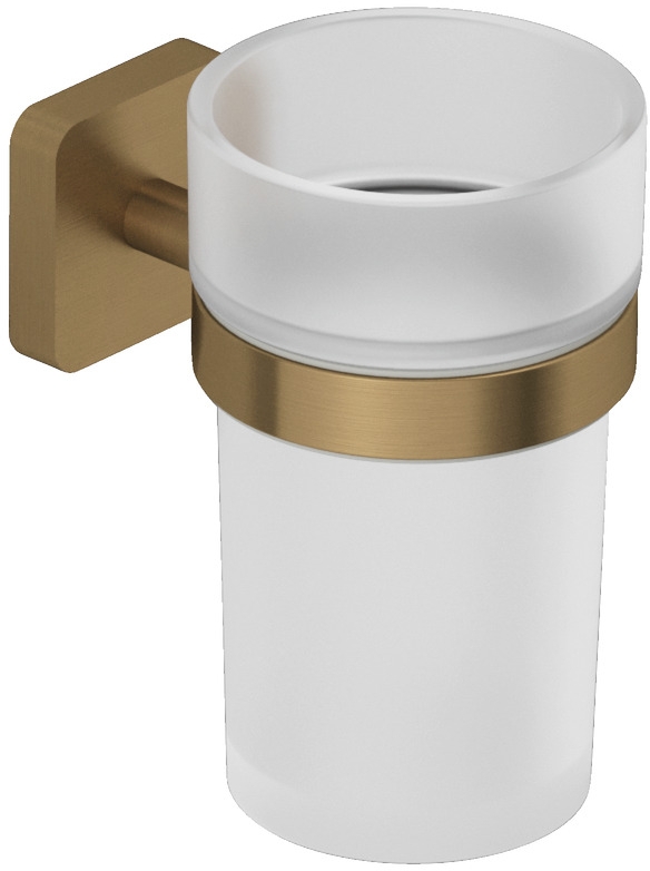 Kludi Vela S pohár na zubné kefky hnedá 25975N1