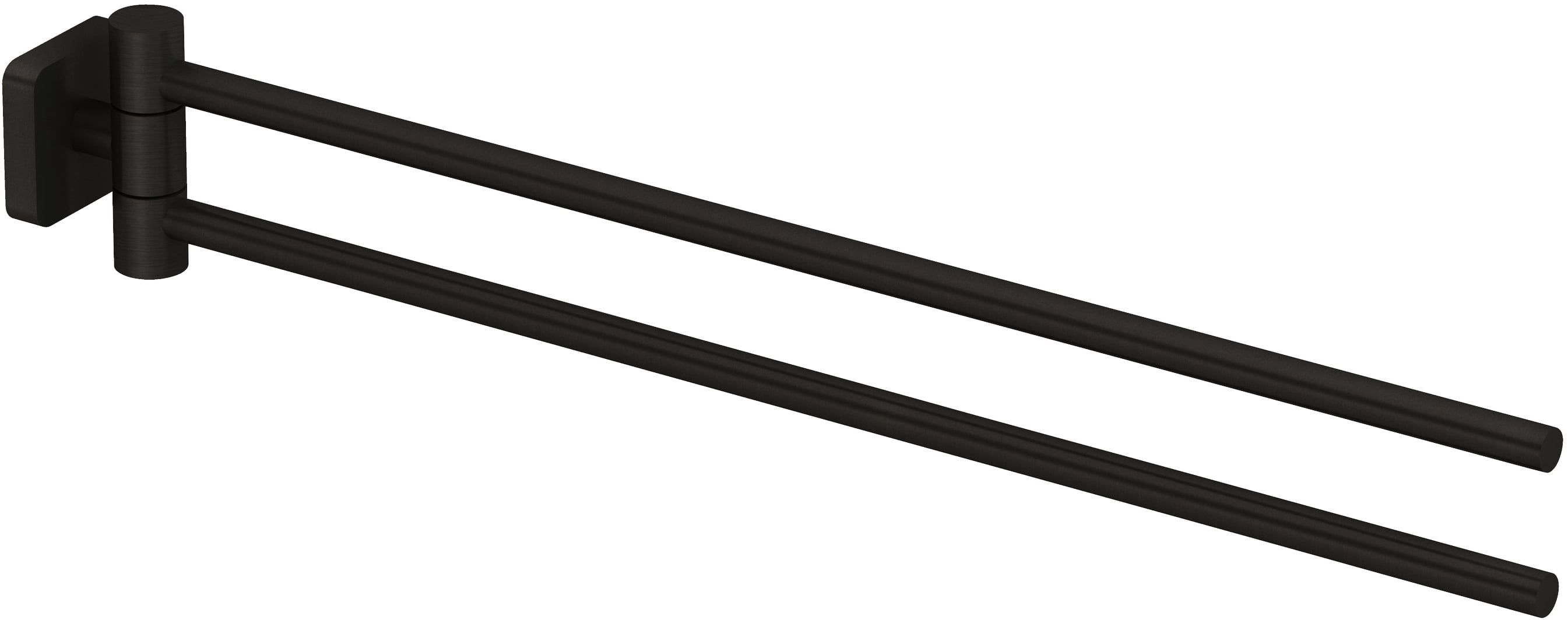 Kludi Vela S držák na uteráky čierna 25977N2