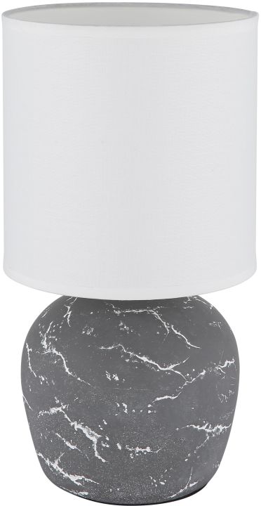 Globo Lighting Marble stolová lampa 1x40 W čierna 21739G