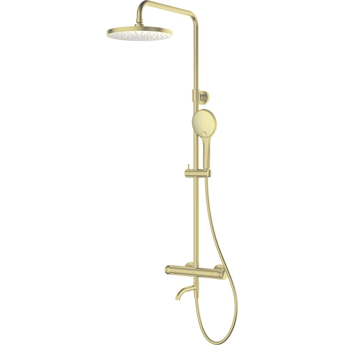 Súprava sprchová súprava Oltens Vatten 36505800, výtoková rúra batérie Oltens Numa 39106800