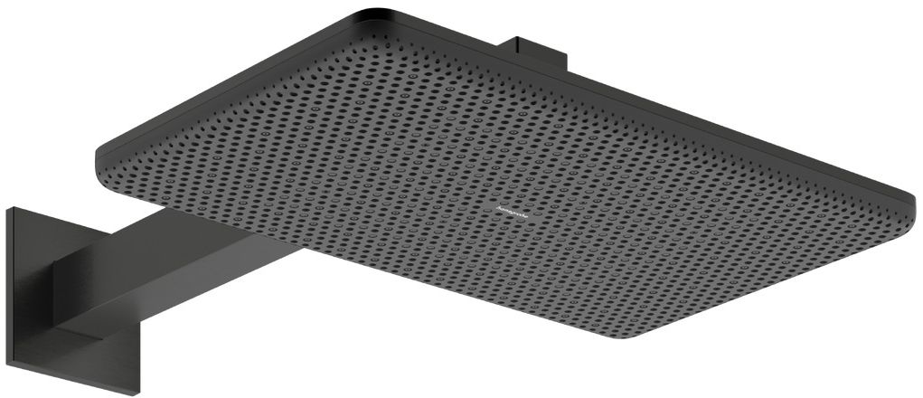 Hansgrohe Raindance Alive Q horná sprcha so sprchovacím ramenom 34.3x21.4 cm obdĺžnik čierna 24551340