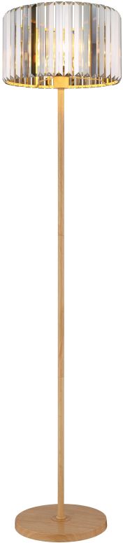 Globo Lighting Run stojaca lampa 1x60 W dymová 40220146