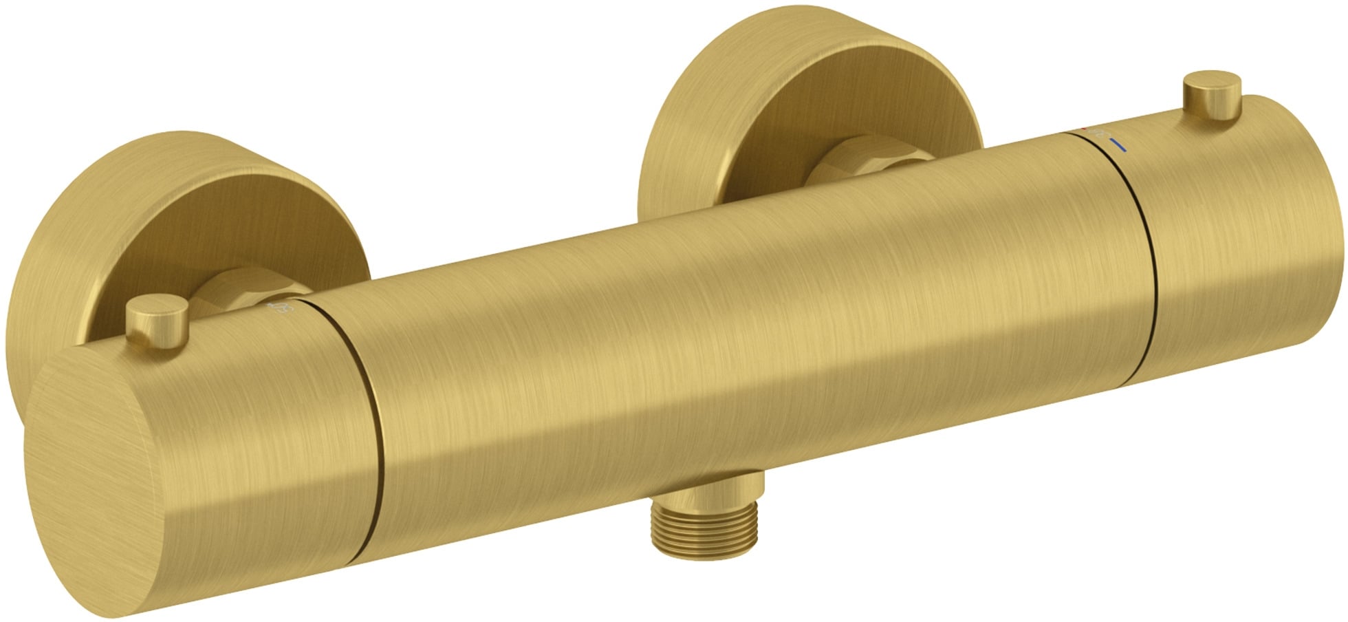 Kludi Objekta sprchová batéria nástenná s termostatom zlatá 35200N038