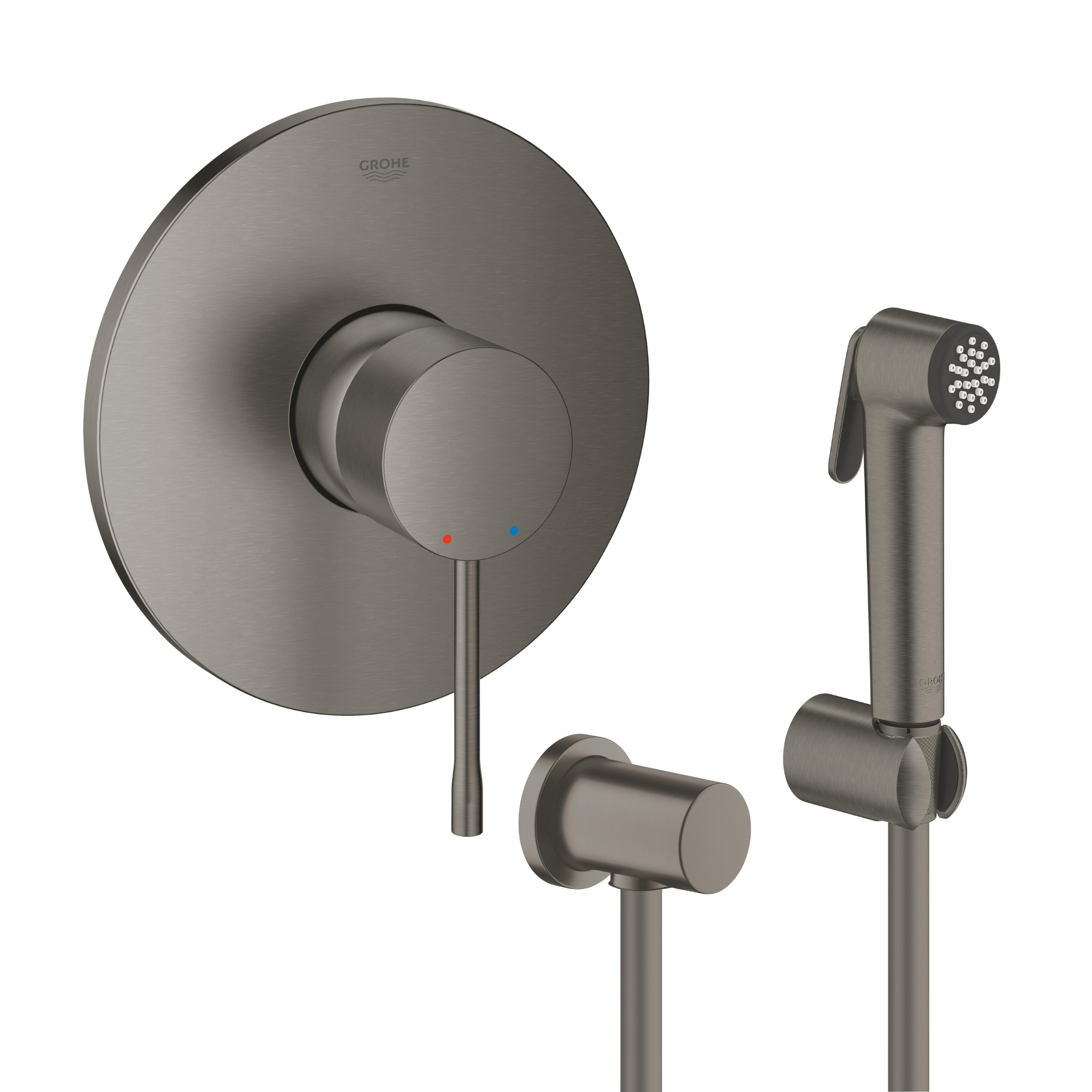 Súprava sprchová batéria Grohe Essence 24057AL1, bidetová batéria so sprchovou súpravou Grohe Tempesta 27513AL1, 27057AL0