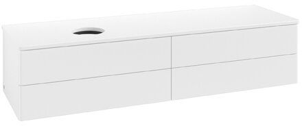 Villeroy & Boch Antao skrinka 160x50x36 cm závesná kúpeľňová skrinka pod umývadlo biela K26010MT