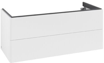 Villeroy & Boch Antao skrinka 118.8x50.4x49.3 cm závesná kúpeľňová skrinka pod umývadlo biela K06000MT