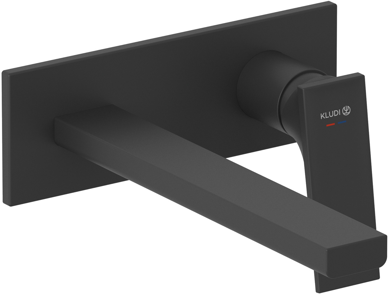 Kludi Decus umývadlová batéria podomietková čierna 542453975