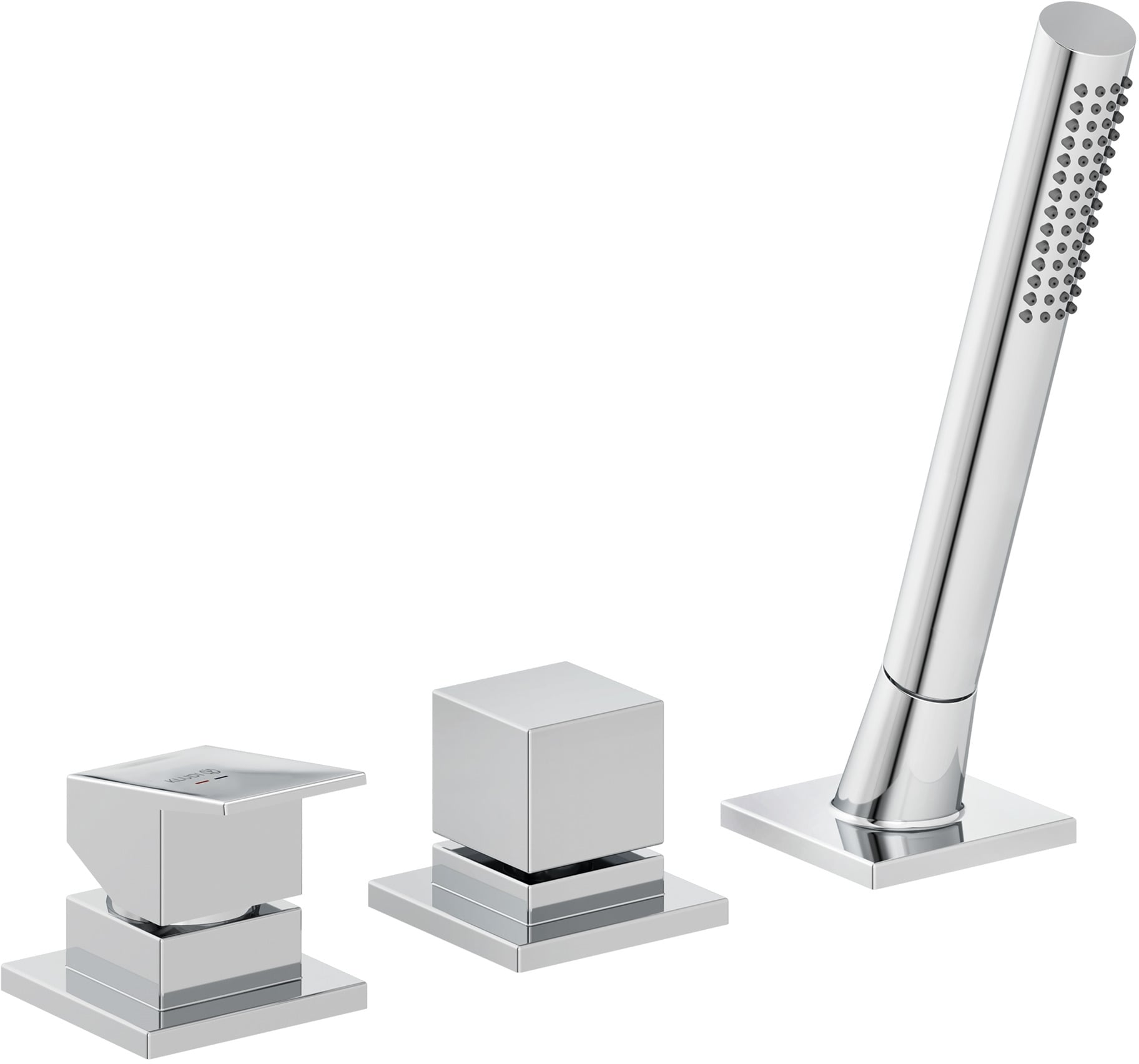 Kludi Decus vaňová/sprchová batéria na vaňu chrómová 544470575