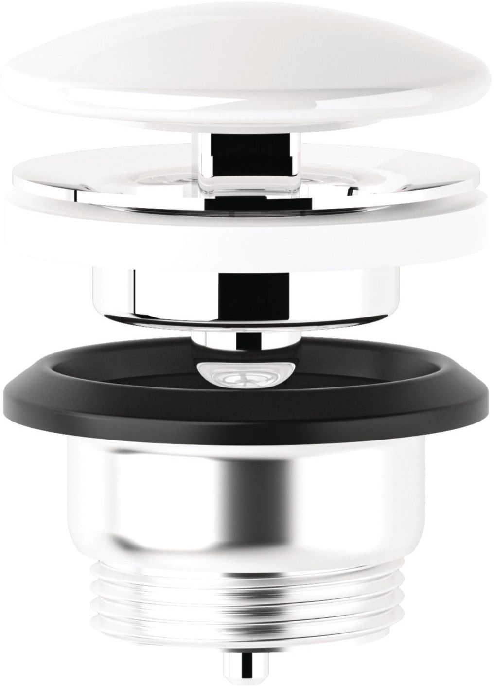 Kludi Rotexa umyvadlový výpust biela 1047143-00