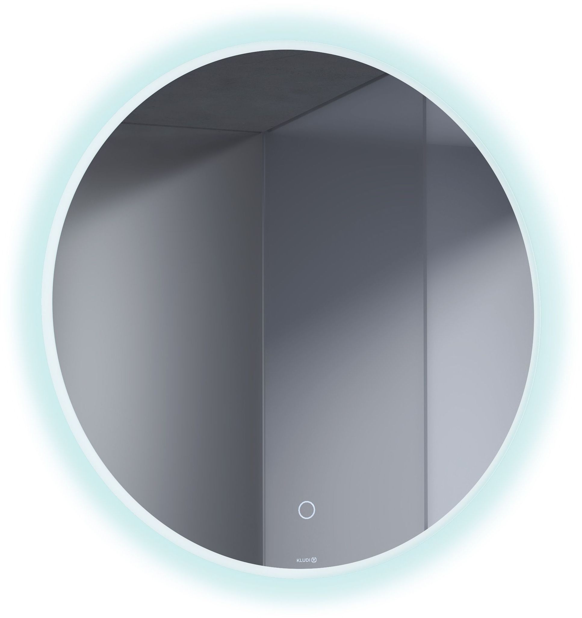 Kludi Luma zrkadlo 60x60 cm okrúhly s osvetlením 17SP0100