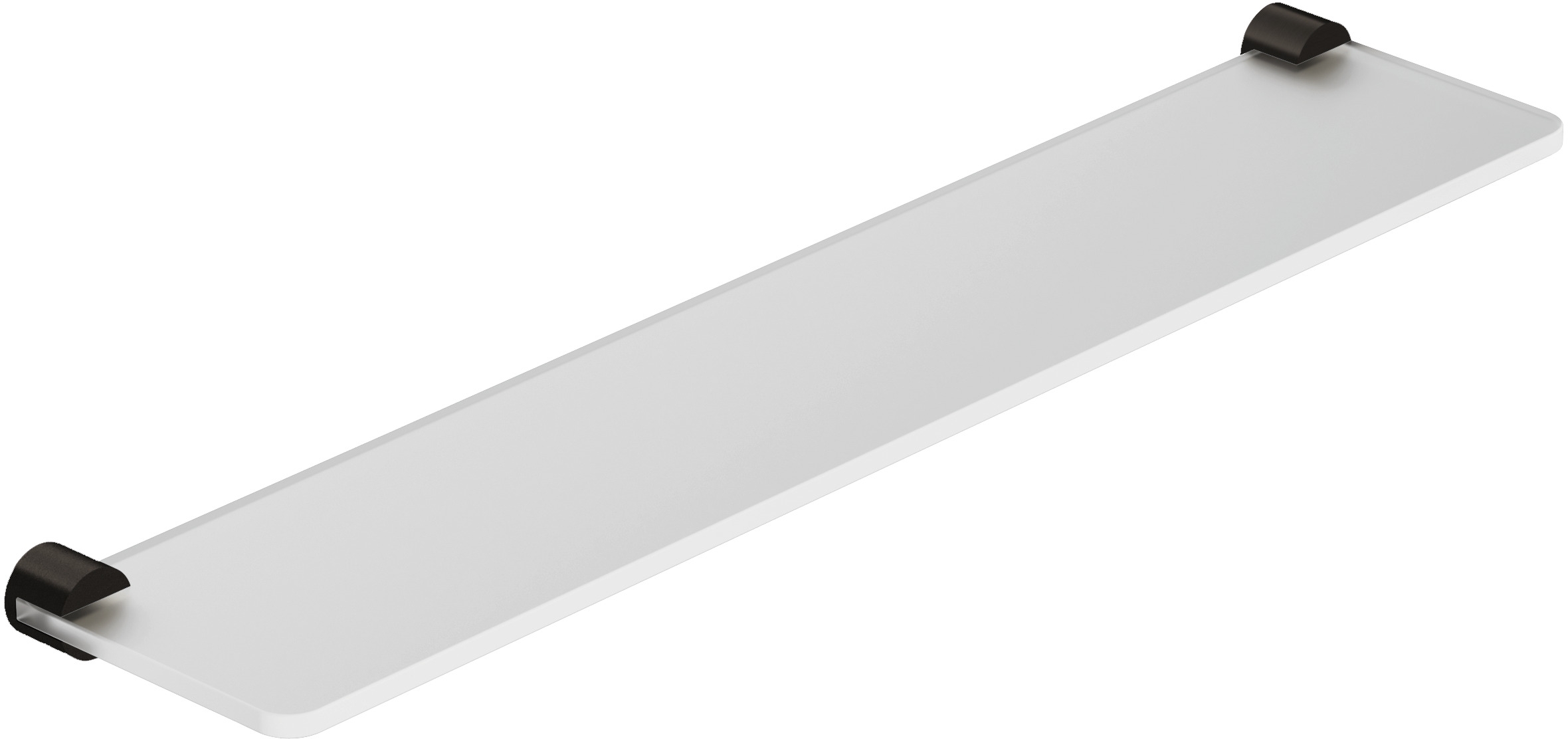 Kludi Vela R polica 60 cm biela-čierna 58973N2