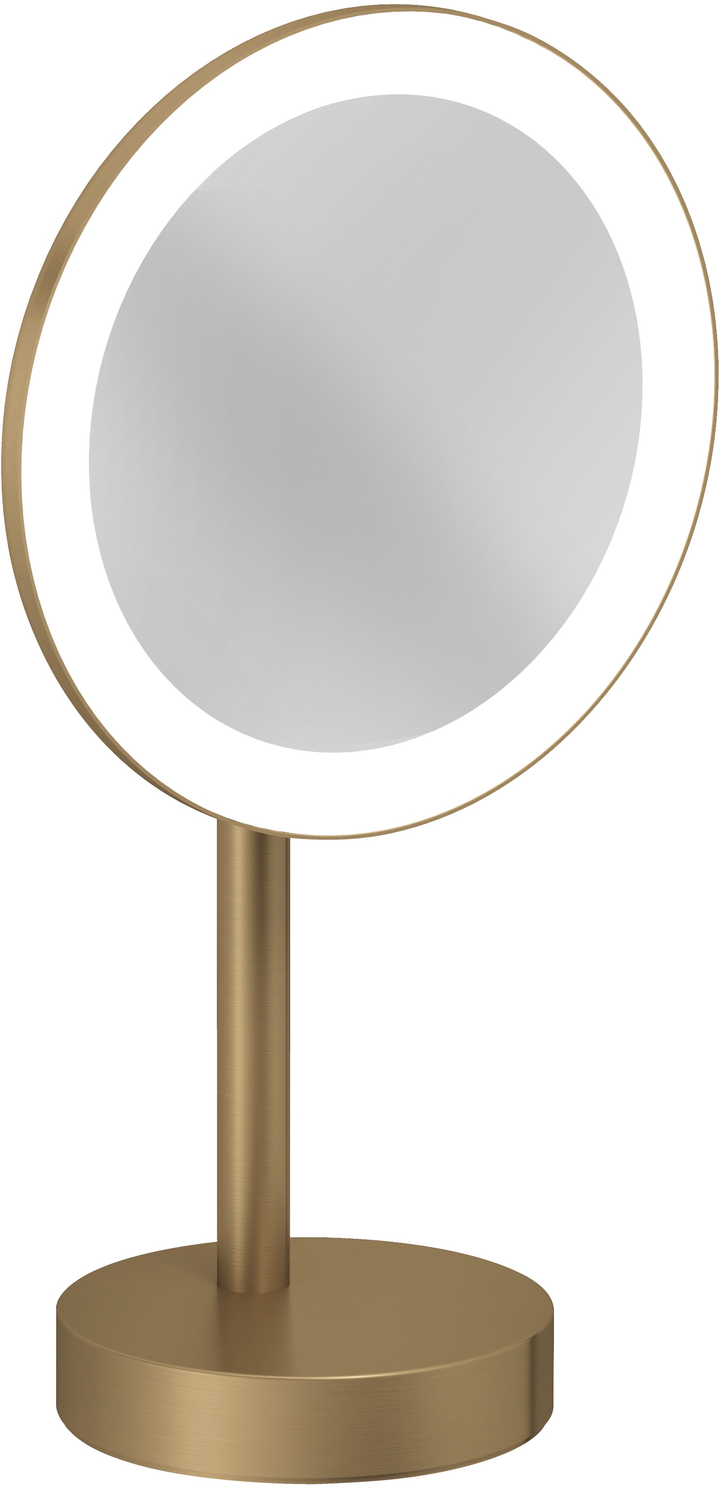 Kludi Vela R kozmetické zrkadlo 20.2x35.5 cm okrúhly s osvetlením 58995N1F