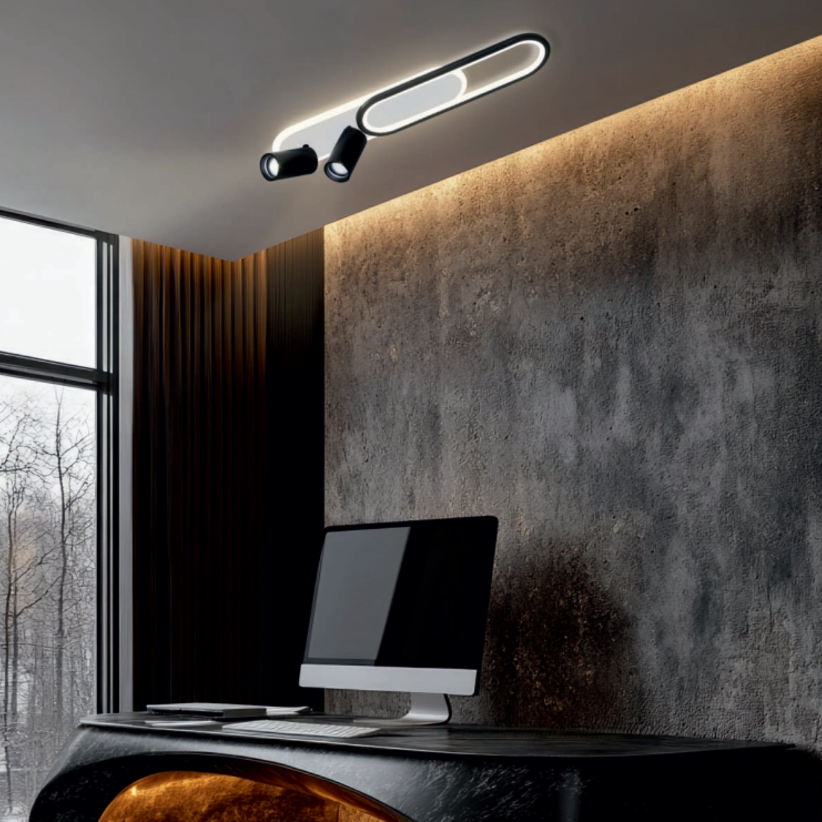 Light Prestige Parma stropné svietidlo 2x8 W biela LP-0612/1C L WH