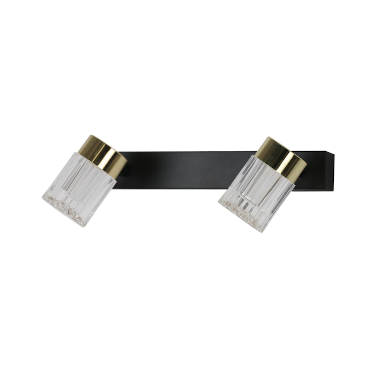 Light Prestige Erovia stropné svietidlo 2x10 W čierna-zlatá LP-5923/2WS GD