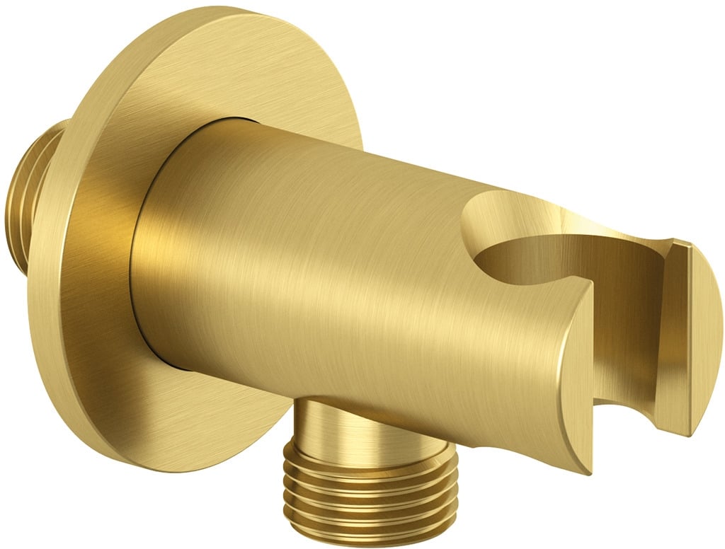 Kludi A-QA uhlový konektor s rukoväťou zlatá 65567N0-00