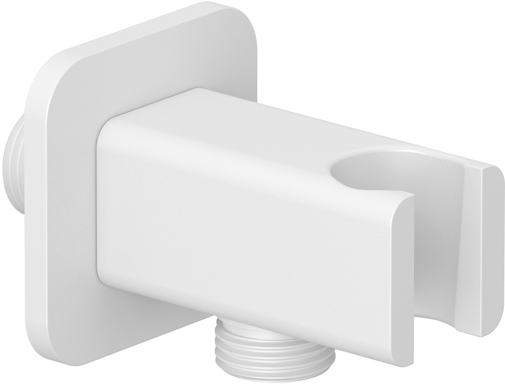 Kludi A-QA uhlový konektor s rukoväťou biela 6556853-00