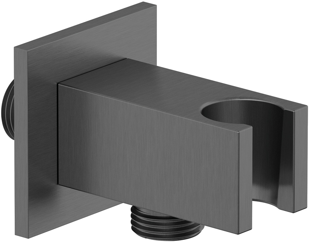 Kludi A-QA uhlový konektor s rukoväťou čierna 65569N2-00