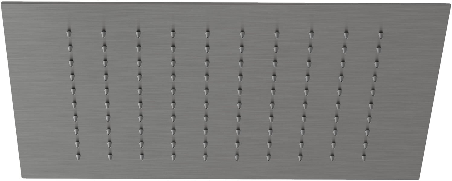 Kludi Asana horná/hlavová sprcha 34x34 cm štvorec čierna 69400N2-00