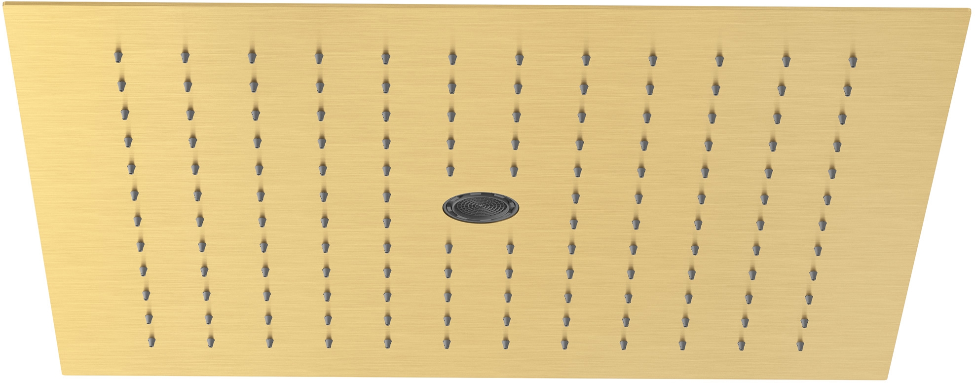 Kludi Asana horná/hlavová sprcha 44x44 cm štvorec zlatá 69420N0-00