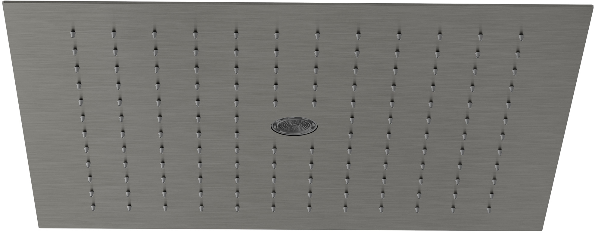 Kludi Asana horná/hlavová sprcha 44x44 cm štvorec čierna 69420N2-00