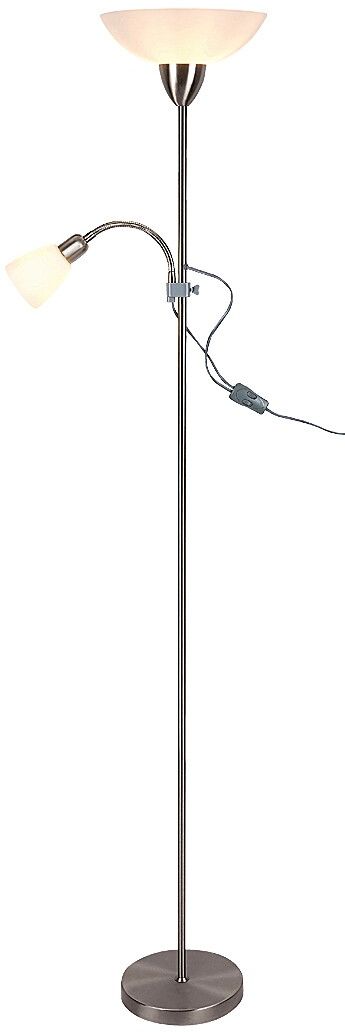 Rabalux Diana stojaca lampa 2x60 W biela-chróm 4067
