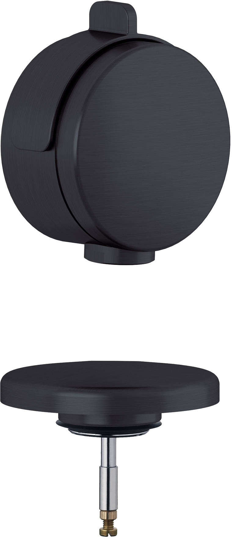 Kludi Rotexa sada na konečnú úpravu sifónu čierna 7182639-00