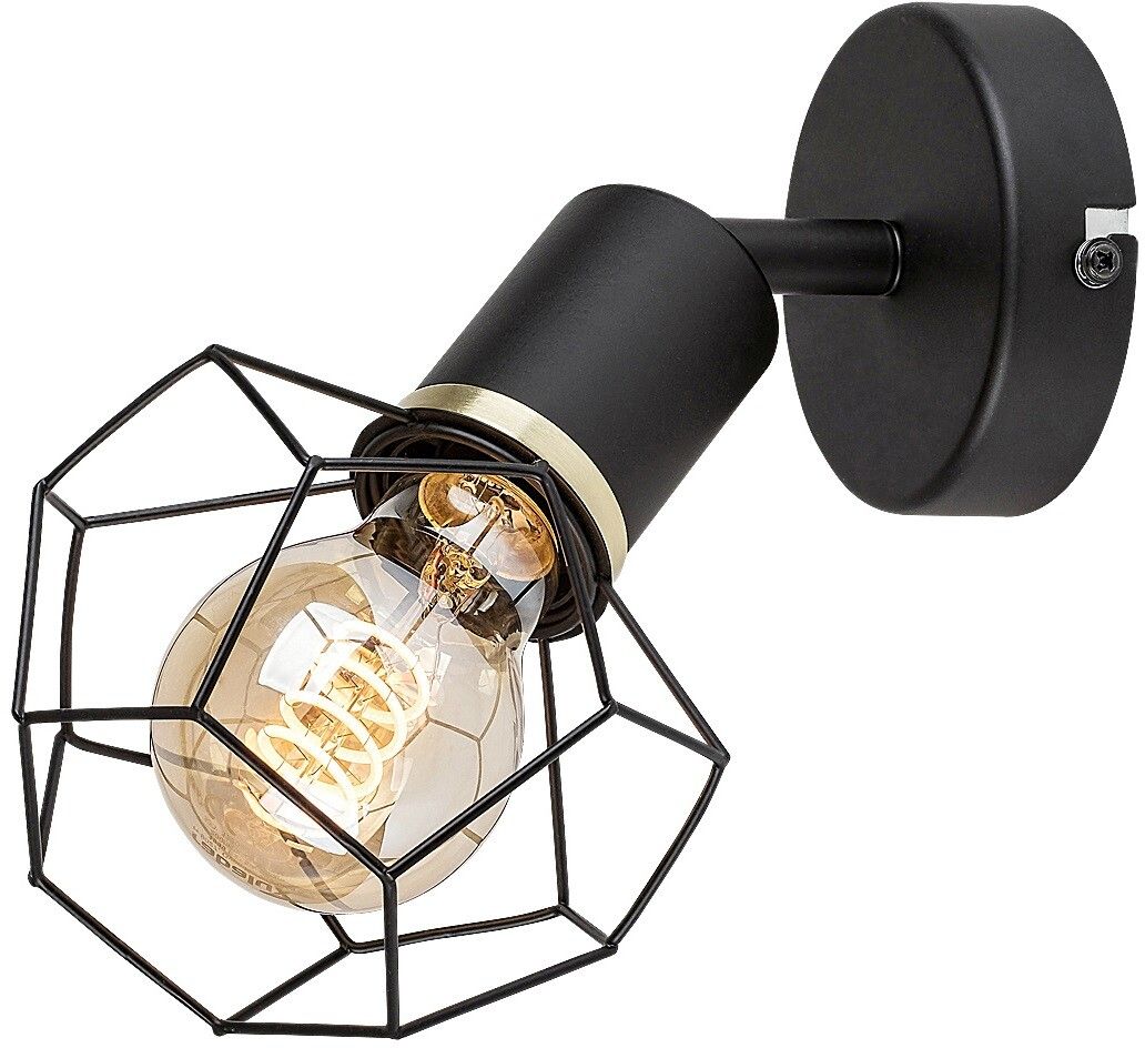Rabalux Fran nástenná lampa 1x40 W čierna 71065
