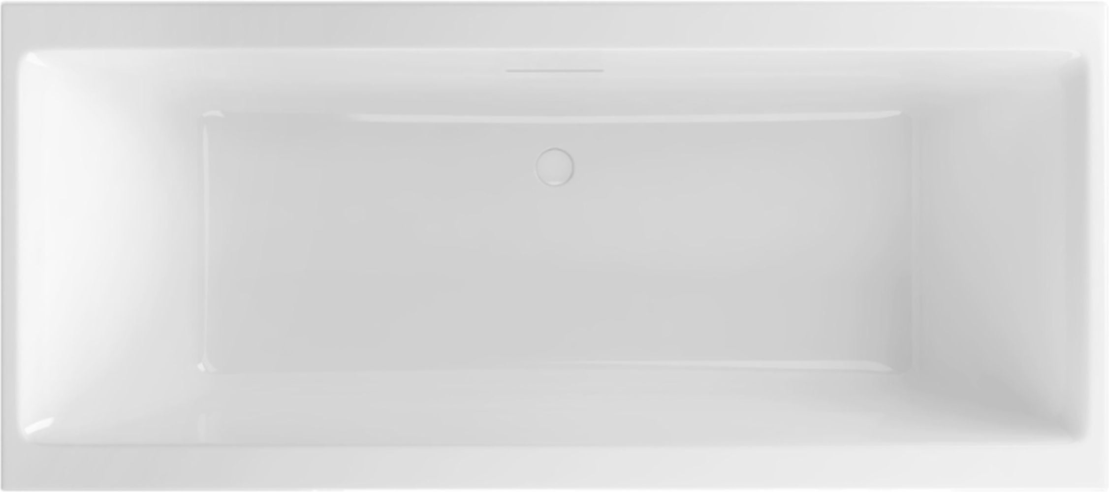 Excellent Pryzmat 2.0 obdĺžniková vaňa slim 170x75 cm biela WAEX.PRY2.17WHS