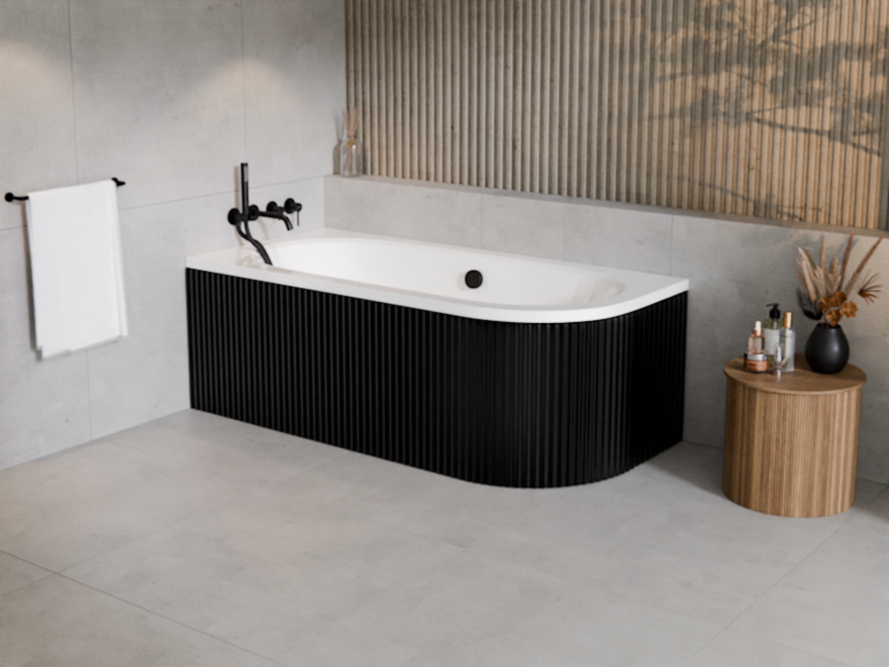 Súprava obkladový panel k vani Besco Avita OAV-150-NSCR, rohová vaňa Besco Avita #WAV-150-NL