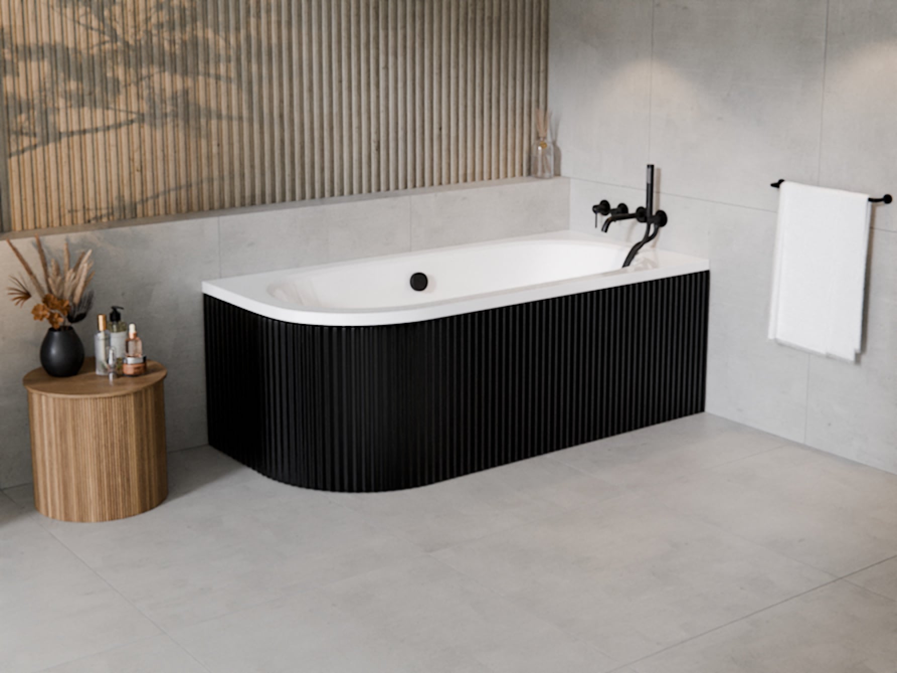 Súprava obkladový panel k vani Besco Avita OAV-150-NSCR, rohová vaňa Besco Avita #WAV-150-NP