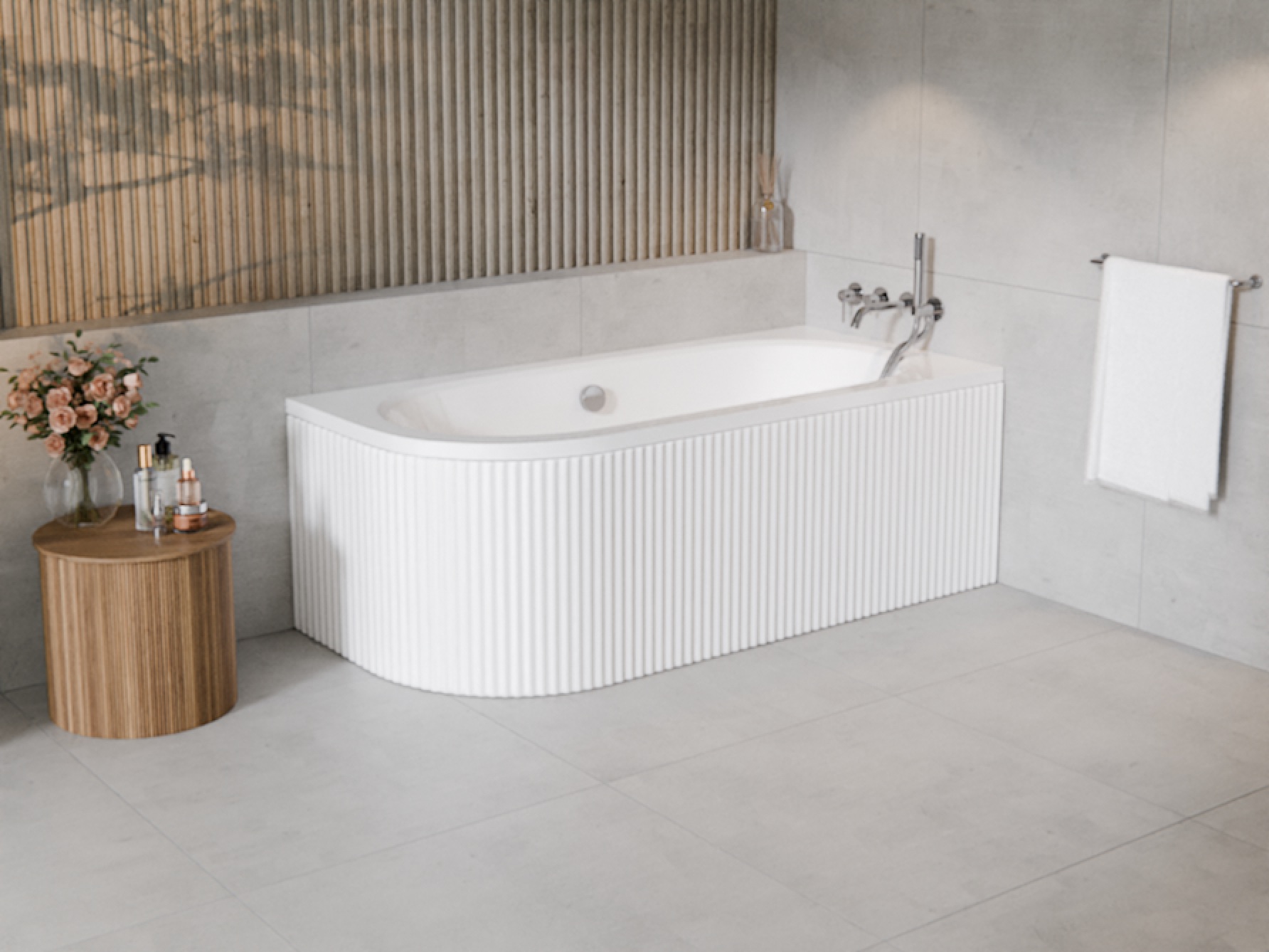 Súprava rohová vaňa Besco Avita #WAV-160-NP, obkladový panel k vani Besco Avita OAV-160-NSR